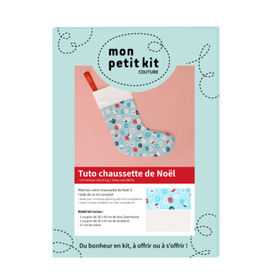 MON PETIT KIT - COUTURE - CHAUSSETTE DE NOEL