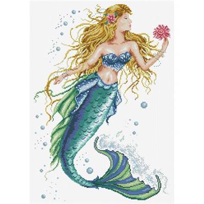 NO COUNT CROSS STITCH - MERMAID WISH