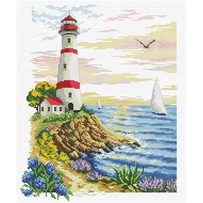 NO COUNT CROSS STITCH - LIGHTHOUSE CAPE