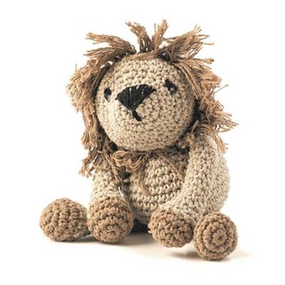 KIT AMIGURUMI HOOOKED - LEROY LION - BISCUIT