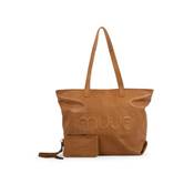 SHOPPER AVEC POCHETTE AMOVIBLE MUUD - LAURA SHOPPER - WHISKY