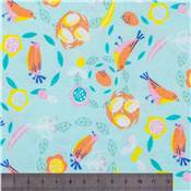 QUILT WEAVES - STEP INTO SPRING - OISEAUX - 100% COTON - 110 CM