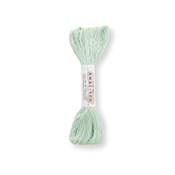 FIL SASHIKO PASTEL UNI - COL A3 - MENTHE PASTEL - LOT 6 ECH. DE 40 M