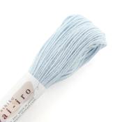 FIL SASHIKO PASTEL UNI - COL A4 - BLEU PALE - LOT 6 ECH. DE 40 M