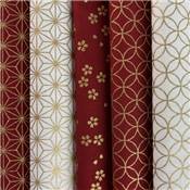 TISSU JAPONAIS SEVENBERRY 88337 2.1 - 100% COTON - 110 CM