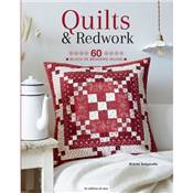 QUILTS & REDWORK - 60 BLOCS DE BRODERIE ROUGE