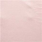 NID D'ABEILLE UNI COTON BIO - 140 CM - ROSE PALE