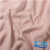 SUPER ABSORBANT ZORB® 3D COTON BIO MD - ANTIMICROBIEN - 150CM - ROSE