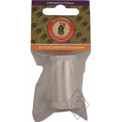 FIL INVISIBLE POUR COUTURE 130 D.- x6 BOB. de 100 M