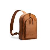 SAC À DOS EN CUIR MUUD - GWEN - WHISKY