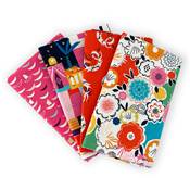 LOT 4 COUPONS ASSORTIS 45 X 55 CM DASHWOOD STUDIO - SILK ROAD