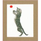 DIAGRAMME POINT DE CROIX ABC COLLECTION - JEUX DE CHATS