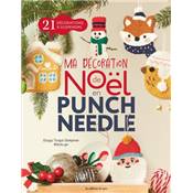 MA DECORATION DE NOEL EN PUNCH NEEDLE