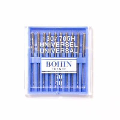 AIGUILLES MACHINE BOHIN TALON PLAT - AM705 N°70 - ETUI DE 10