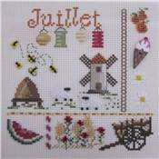 JUILLET - SEMI-KIT FICHES & CHARMS