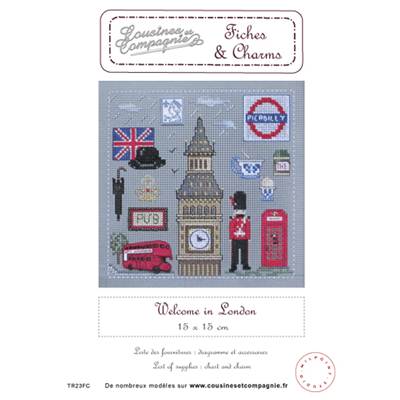 WELCOME IN LONDON - SEMI-KIT FICHES & CHARMS