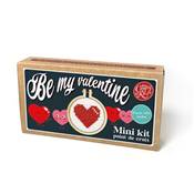 MINI KIT POINT DE CROIX - BE MY VALENTINE