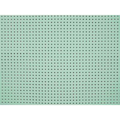 VINYLE LAQUE PERFORE BLEU PALE largeur 45 cm- minimum 5 mètres