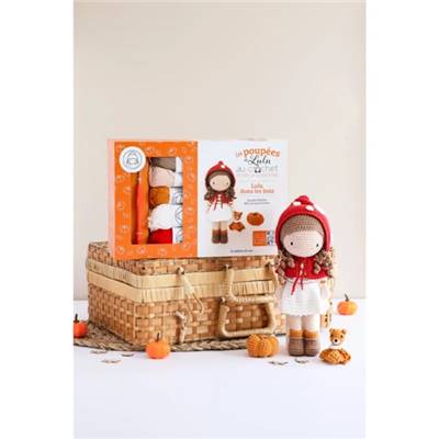 COFFRET LES POUPEES DE LULU AU CROCHET - LULU DANS LES BOIS