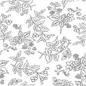 TISSU DASHWOOD STUDIO - HEDGEROW 2617 - COTON - 110 CM