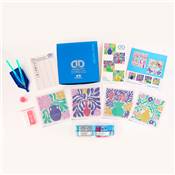 KIT BRODERIE DIAMANT MINI DOTZ - DECO VASES - PACK 4 DESSINS