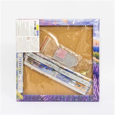 KIT BRODERIE DIAMANT DOTZ - UNDER THE LAVENDER SKY AVEC CADRE