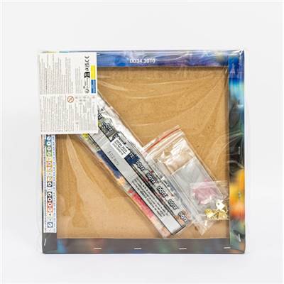 KIT BRODERIE DIAMANT DOTZ - STARRY NIGHT SUNFLOWERS AVEC CADRE