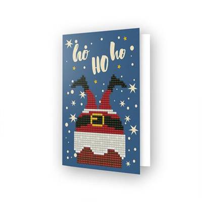 CARTE DE VOEUX DIAMOND DOTZ - HO HO HO