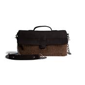 KIT HAUMEA BAG MUUD - CUIR NOIR - COULEUR BRONZE