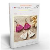 FRENCH KITS - MACRAME - BOUCLES D'OREILLES - POMPONNETTES