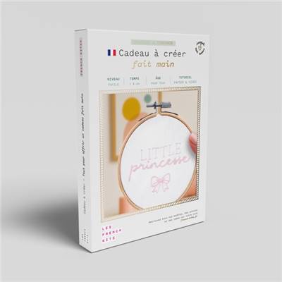 FRENCH'KITS - BRODERIE DÉCORATIVE - LITTLE PRINCESS