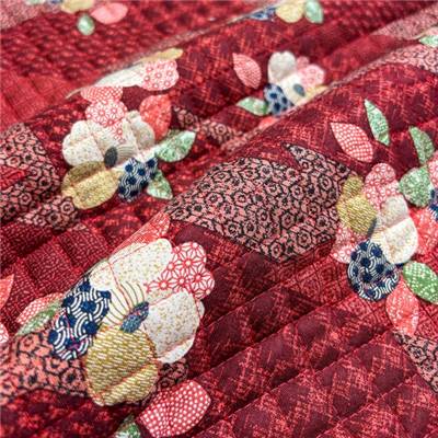 TISSU MATELASSE KURENAI 13100-3B - COTON-POLYESTER  - 110 CM 