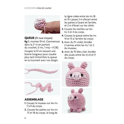 MA BOX CROCHET DIY - LE COCHON APILY