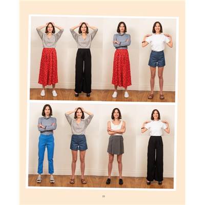 COUTURE MIX AND MATCH - 5 HAUTS  5 BAS : 25 TENUES