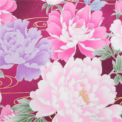 TISSU JAPONAIS NAKA FABRICS - 1400-2C - 100% COTON SATINE - 110 CM