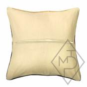 DOS DE COUSSIN ECRU POUR COUSSIN 25.5 X 25.5 CM AVEC FERMETURE