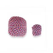 CORDE COTON MACRAME 100 METRES X 3 MM - COL. BLEU BLANC ROUGE