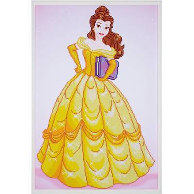 KIT BRODERIE DIAMANT - DISNEY - BELLE 