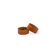 ATTACHES EN CUIR MUUD - CARITA STRAPS - WHISKY