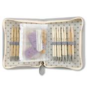 SET AIGUILLES A TRICOTER INTERCH. EN BAMBOU CARRYC LONG - TULIP