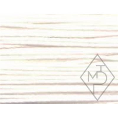 CORDONNET POLYESTER GLACE-COL.100-BLANC-X6 BOB. DE 30M