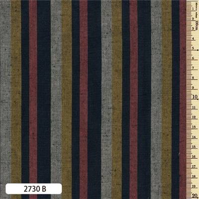 TISSU OLYMPUS JAPANESE STRIPES 2730B -100% COTON - 110 CM 