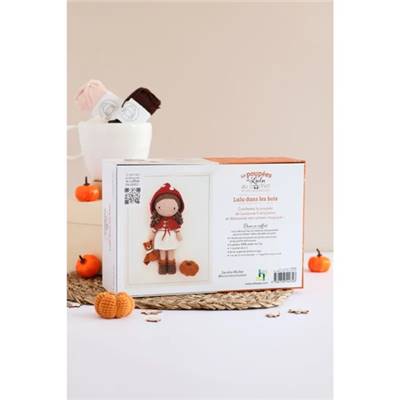 COFFRET LES POUPEES DE LULU AU CROCHET - LULU DANS LES BOIS
