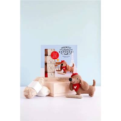 COFFRET CROCHETEZ ADOPTEZ EXPOSEZ ! MARCEL LE TECKEL