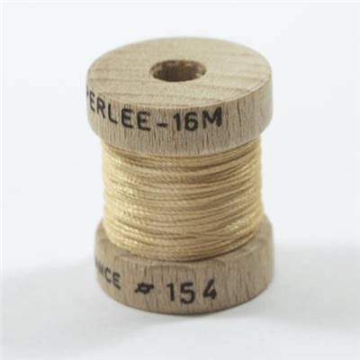 SOIE PERLEE - COL 154 - BOBINE BOIS DE 16 METRES