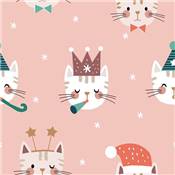 TISSU DASHWOOD STUDIO - ANIMAL CRACKERS 2133 - COTON - 110 CM 