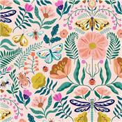 TISSU DASHWOOD STUDIO - FLUTTER 2076 - COTON - 110 CM 
