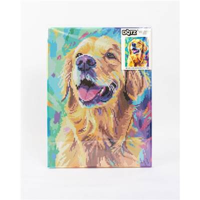 KIT BRODERIE DIAMANT DOTZ - GOOD BOY ! AVEC CADRE