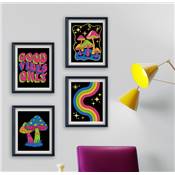 KIT BRODERIE DIAMANT DOTZIES FLOCK - 4 GOOD VIBES