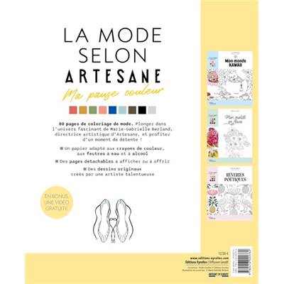 LA MODE SELON ARTESANE - COLORIAGE ADDICT